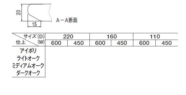 シロクマ 白熊 集成材棚板C型 TG-102 / 秋本勇吉商店 WEBショップ