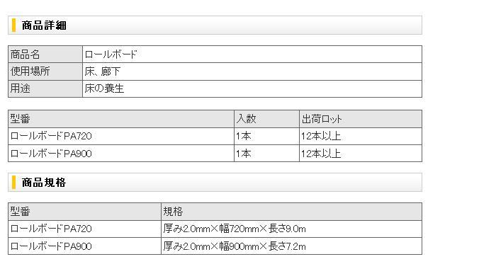 簡易養生ボード ロールボード Pa7 Pa900 Mf026 秋本勇吉商店 Webショップ 簡易養生ボード ロールボード Pa7 Pa900 Mf026 秋本勇吉商店 Webショップ