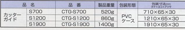 698円 新作 大人気 タジマ カッターガイド Ｓ７００ CTG-S700