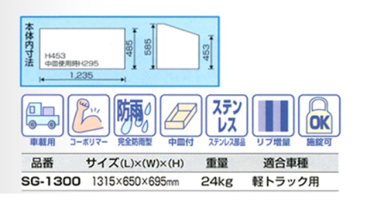 リングスター スーパーグレートボックス SG-1300 / 建築金物通販【秋本