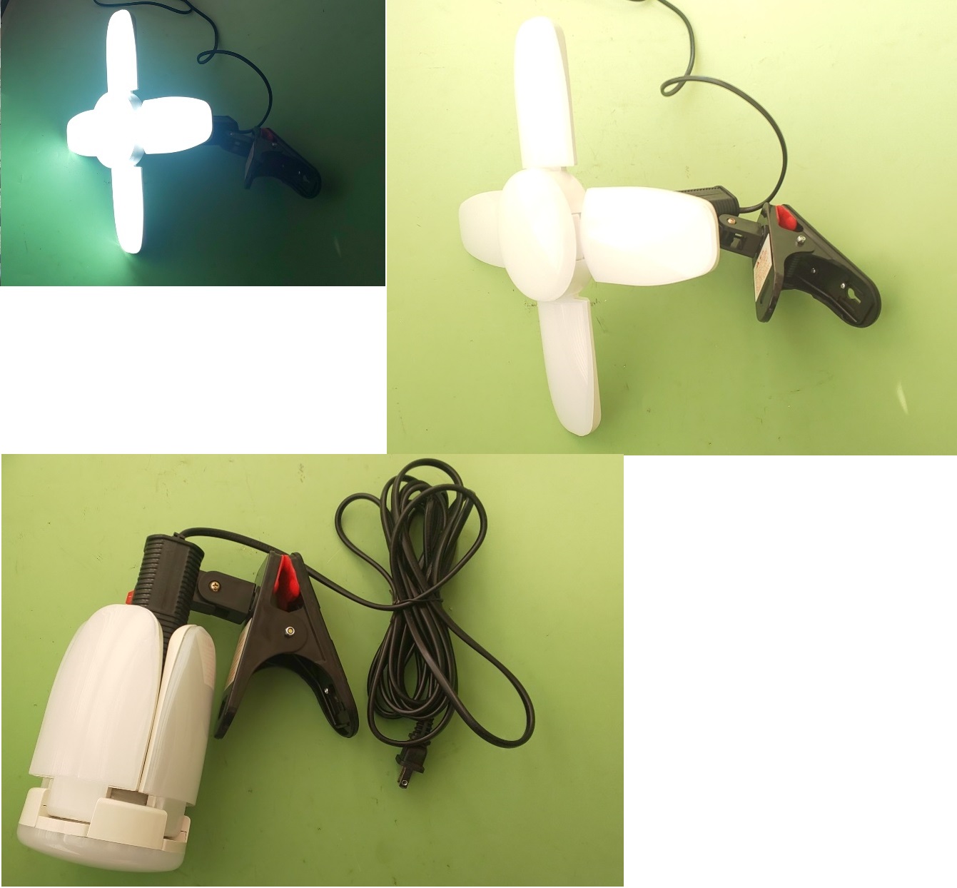 WING ACE LED電球付クリップライト[スーパールミネX60]LA-6005-LED / 秋本勇吉商店 WEBショップ
